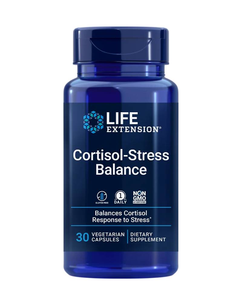 LifeExtension Cortisol-Stress Balance, 30 kaps.