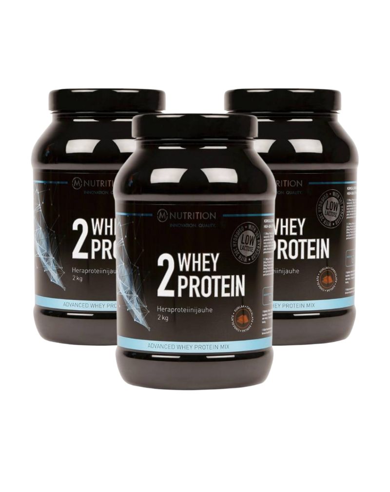 Big Buy: 3 kpl M-Nutrition 2whey Protein (3 x 2 kg)
