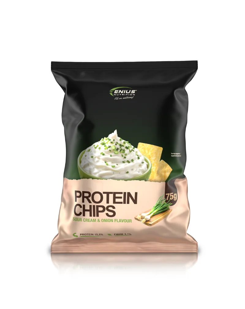 Genius Nutrition Protein Chips, 75 g | Black Friday