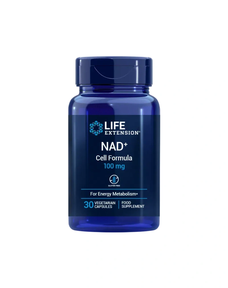 Life Extension LifeExtension NAD+ Cell Formula, 100 mg, 30 kaps. | Black Friday