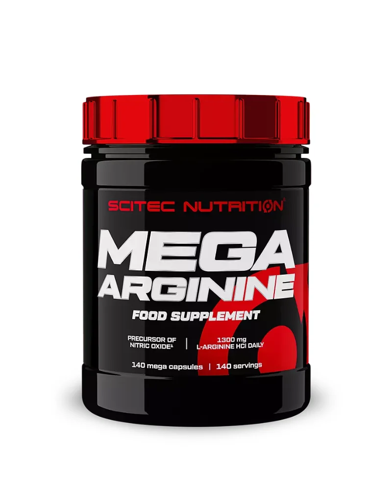 Scitec Mega Arginine, 140 kaps.