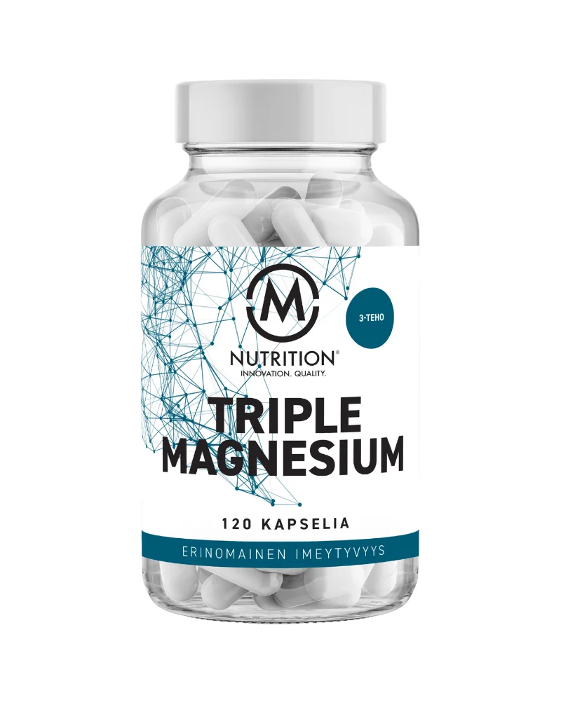 M-Nutrition Triple Magnesium, 120 kaps.
