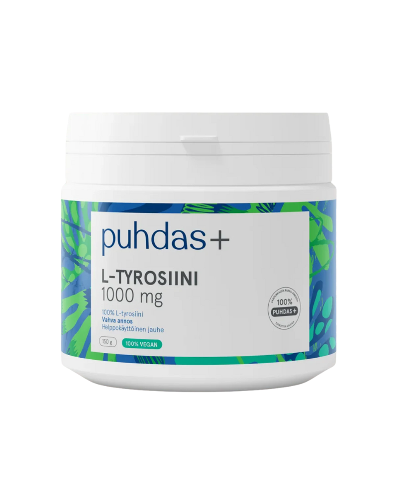 Puhdas+ L-Tyrosiini 1000 mg, 150 g
