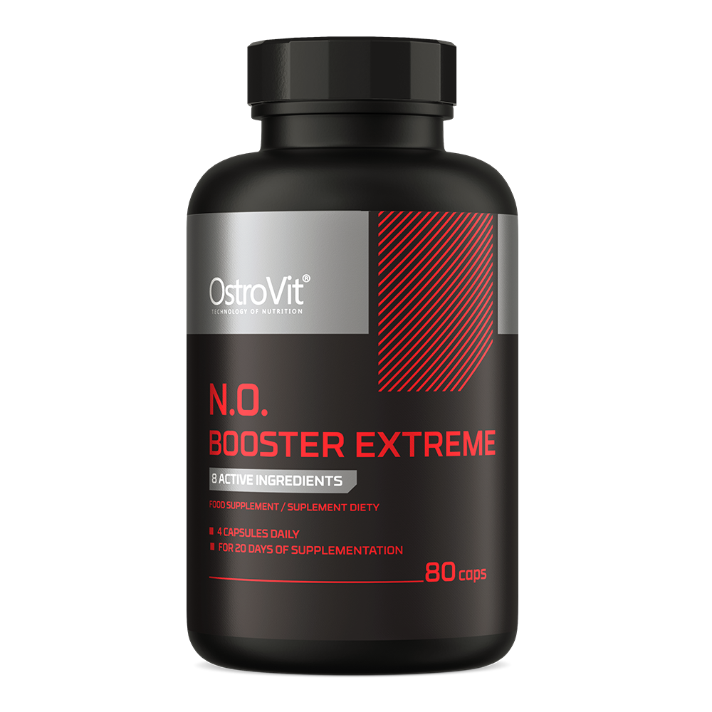 OstroVit N.O. Booster Extreme, 80 kaps.
