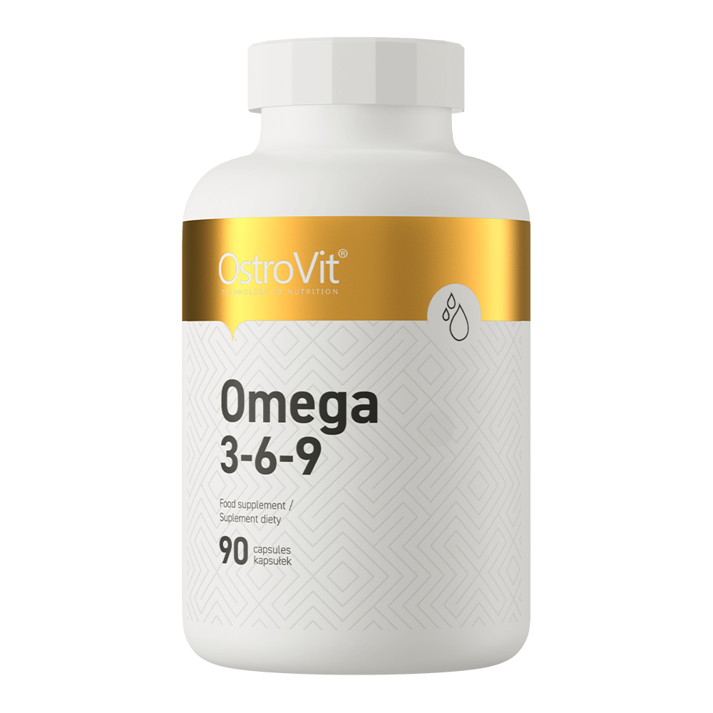 OstroVit Omega 3-6-9, 90 kaps.