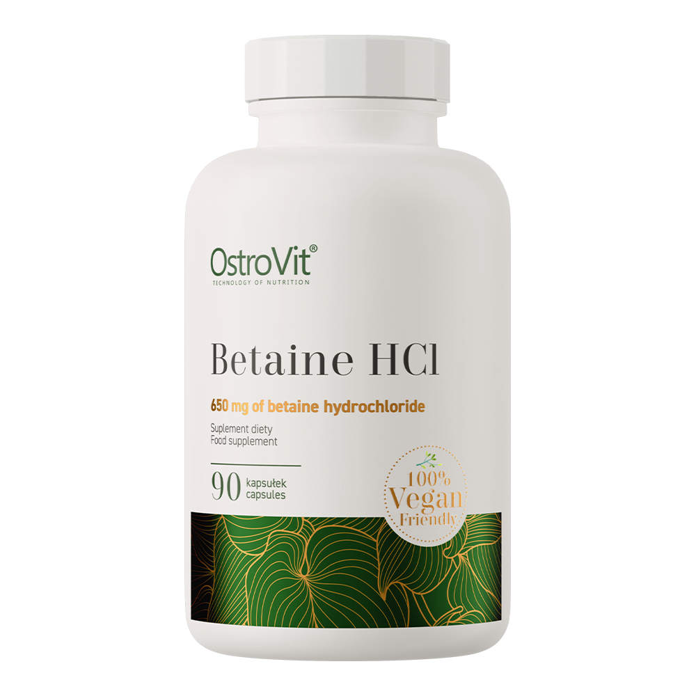 OstroVit Betaine HCl, 90 kaps.