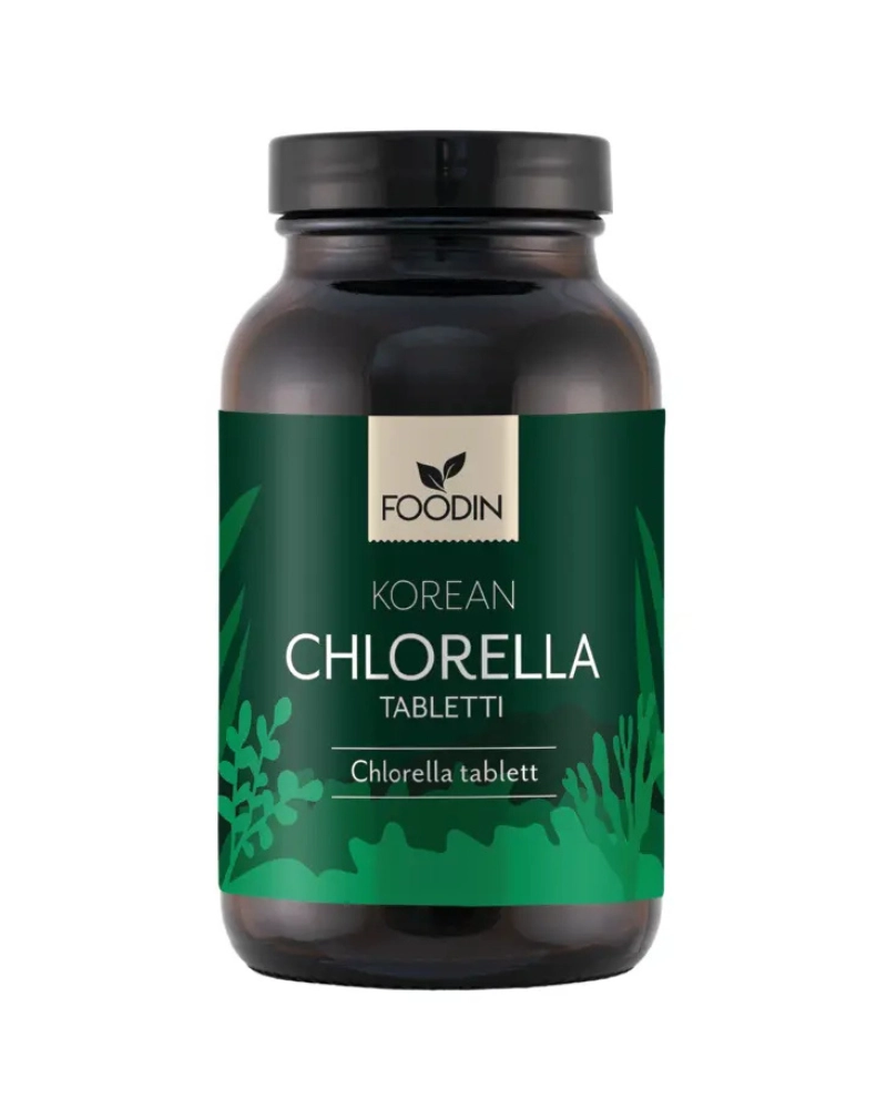 Foodin Korean Chlorella tabletti, 110 g