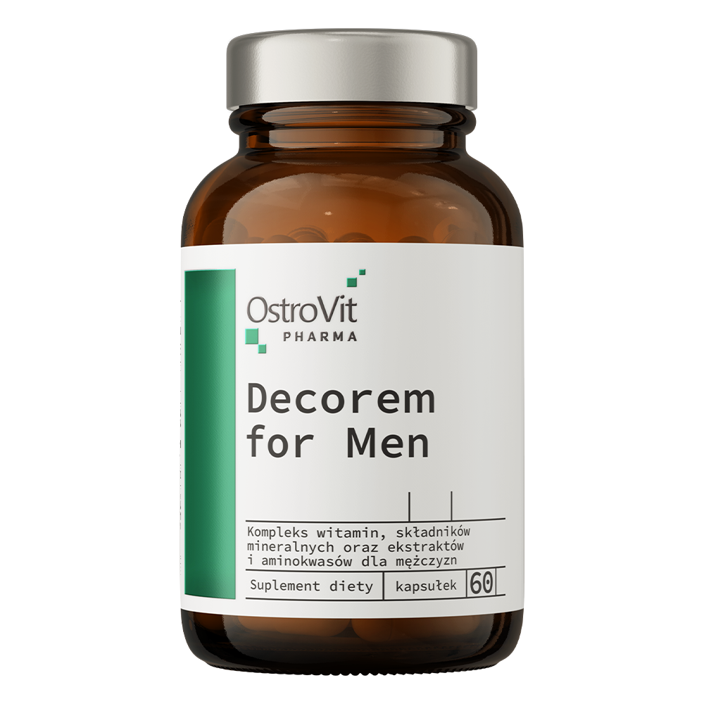 OstroVit Pharma Decorem for Men, 60 kaps.