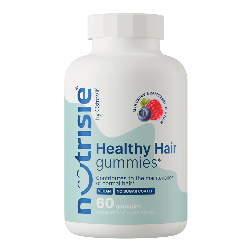 OstroVit Nutrisie® Healthy Hair Gummies, 60 kpl