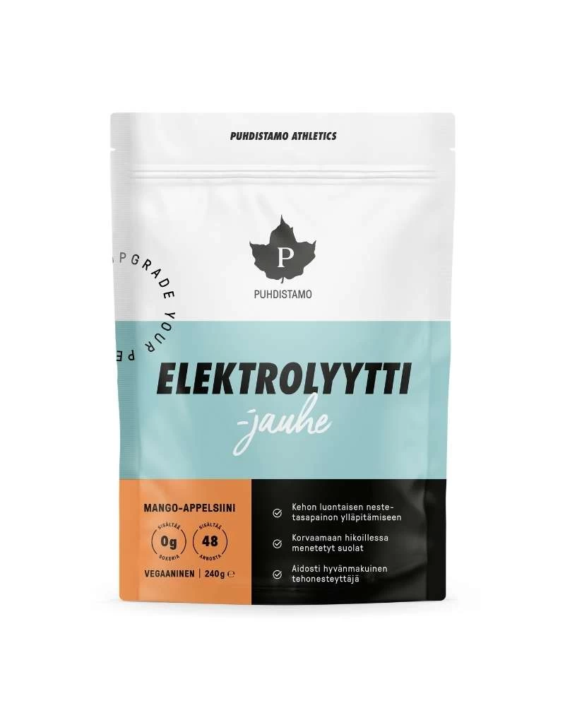 Puhdistamo Keto Elektrolyyttijauhe