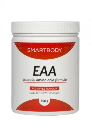 SMARTBODY EAA 500 g, Punainen Omena (Stevia)