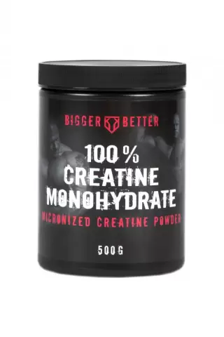 BIGGER=BETTER 100 % Creatine Monohydrate, 500 g