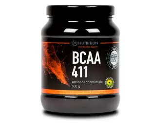 M-Nutrition BCAA 411 500 g Sitruuna-Lime (Poistuva maku,10/2024)