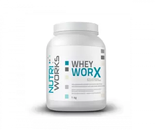 Nutri Works Whey WorX With Lactase & Digestive Enzymes, 1 kg