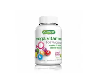 Quamtrax Mega Vitamins for Women, 60 tabl.