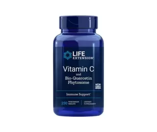 LifeExtension Vitamin C + Bio-Quercetin, 60 tabl.