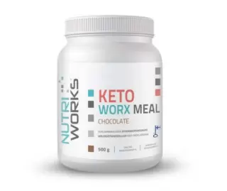Nutri Works Keto Worx Meal, 500 g, Chocolate