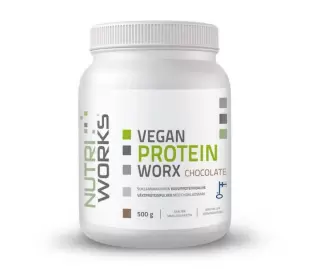 Nutri Works Vegan Protein WorX 500 g, Chocolate