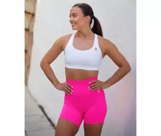 M-Sportswear Outlet Scrunch Butt Biker, Hot Pink