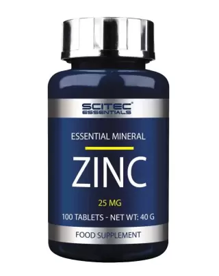 Scitec Zinc 25 mg, 100 tabl.