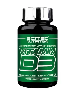 Scitec Vitamin D3 250 kaps, 12,5 mcg