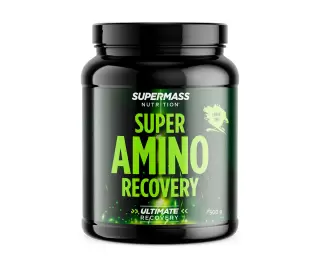 Supermass Nutrition Super Amino Recovery 500 g, Lemon-Lime (Poistuva tuote)