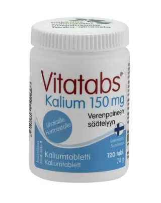 Vitatabs Kalium, 120 tabl.