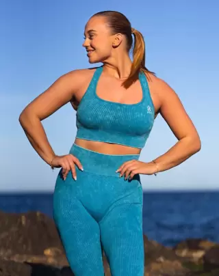 M-Sportswear Outlet Ribbed Workout Top