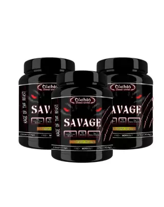 Big Buy: 3 kpl Diablo Savage Pre-Workout 454 g