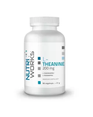 Nutri Works L-Theanine 200 mg, 90 kaps.