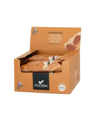 FOODIN Clean & Real Protein Bar, 55 g, Salted Caramel