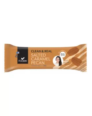 FOODIN Clean & Real Protein Bar, 55 g, Salted Caramel