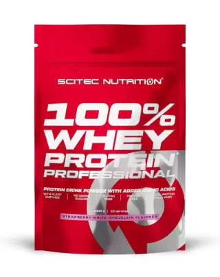 SCITEC 100% Whey Protein Professional 1 kg (Bag)