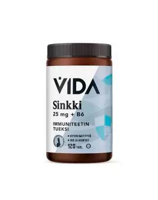 Vida Sinkki 25 mg, 120 tabl.