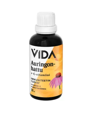 Vida Auringonhattu + C-vitamiini, 50 ml