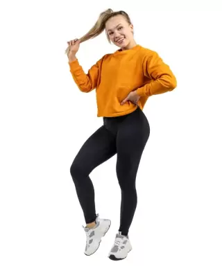 M-Sportswear Outlet Cropped Sweatshirt, Orange
