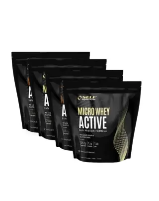 Big Buy: 4 kpl SELF Micro Whey Active (4 kg)