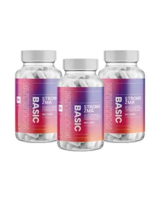 Big Buy: 3 kpl Basic Nutrition Strong ZMA (450 kaps.)