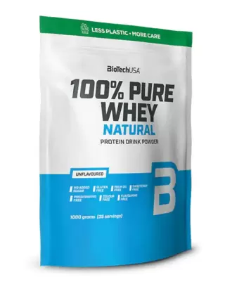 BioTechUSA 100 % Pure Whey, 1 kg, Unflavored