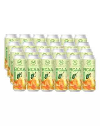 M-Nutrition BCAA-valmisjuoma, Pear Lemonade, 24 tlk (09/24)