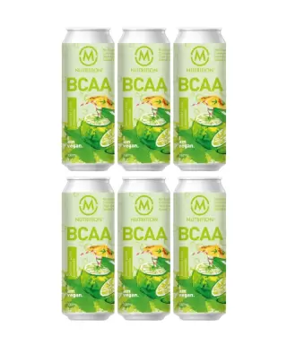 M-Nutrition BCAA-valmisjuoma, Summer Lime Lemonade 6-pack (09/24)