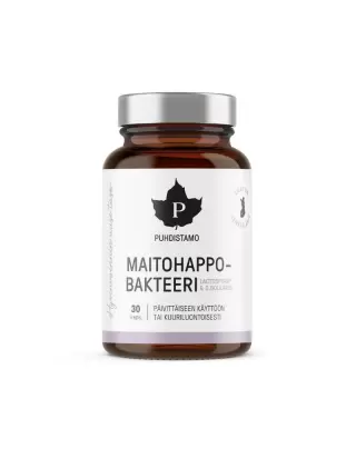 Puhdistamo Maitohappobakteeri - Lactospore & Boulardii