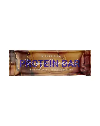 M-Nutrition Protein Bar proteiinipatukka, 55 g, Crispy Caramel