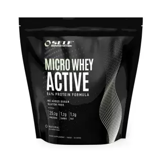 SELF Micro Whey Active, 1 kg, Natural (makeuttamaton), (11/24)