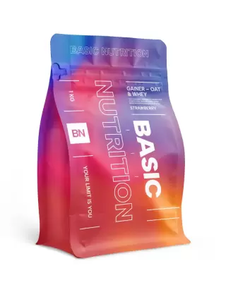 Basic Nutrition Gainer - Oat & Whey, 1 kg