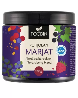 FOODIN Pohjolan Marjat, 120 g