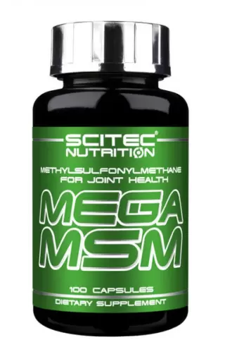 SCITEC Mega MSM 800 mg, 100 kaps.