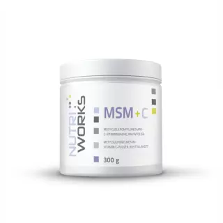 Nutri Works MSM+C, 300 g