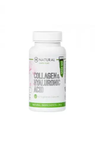 M-Natural Collagen & HLA 600mg/150mg 60kaps.