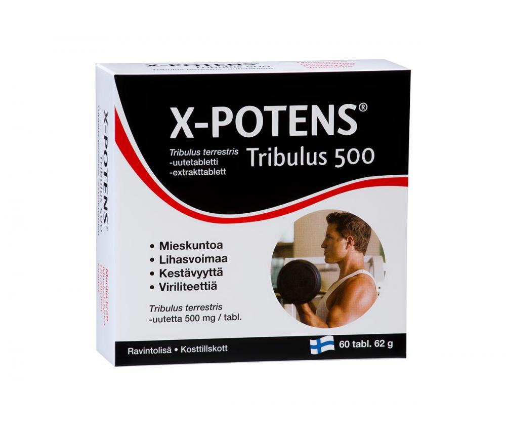 X-Potens Tribulus 500, 60 tabl.